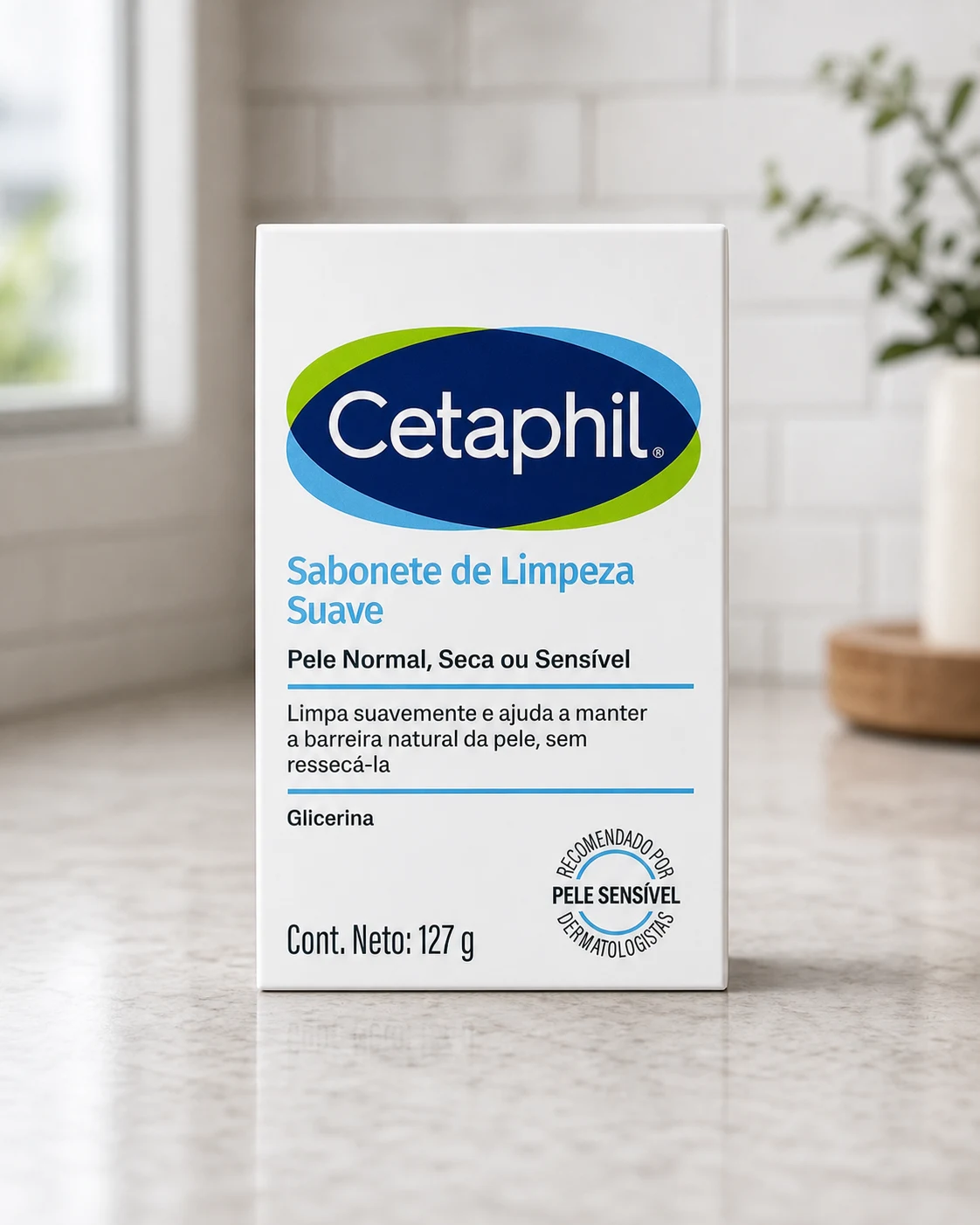 Cetaphil Cetaphil Sabonete em Barra Limpeza Suave, 127g