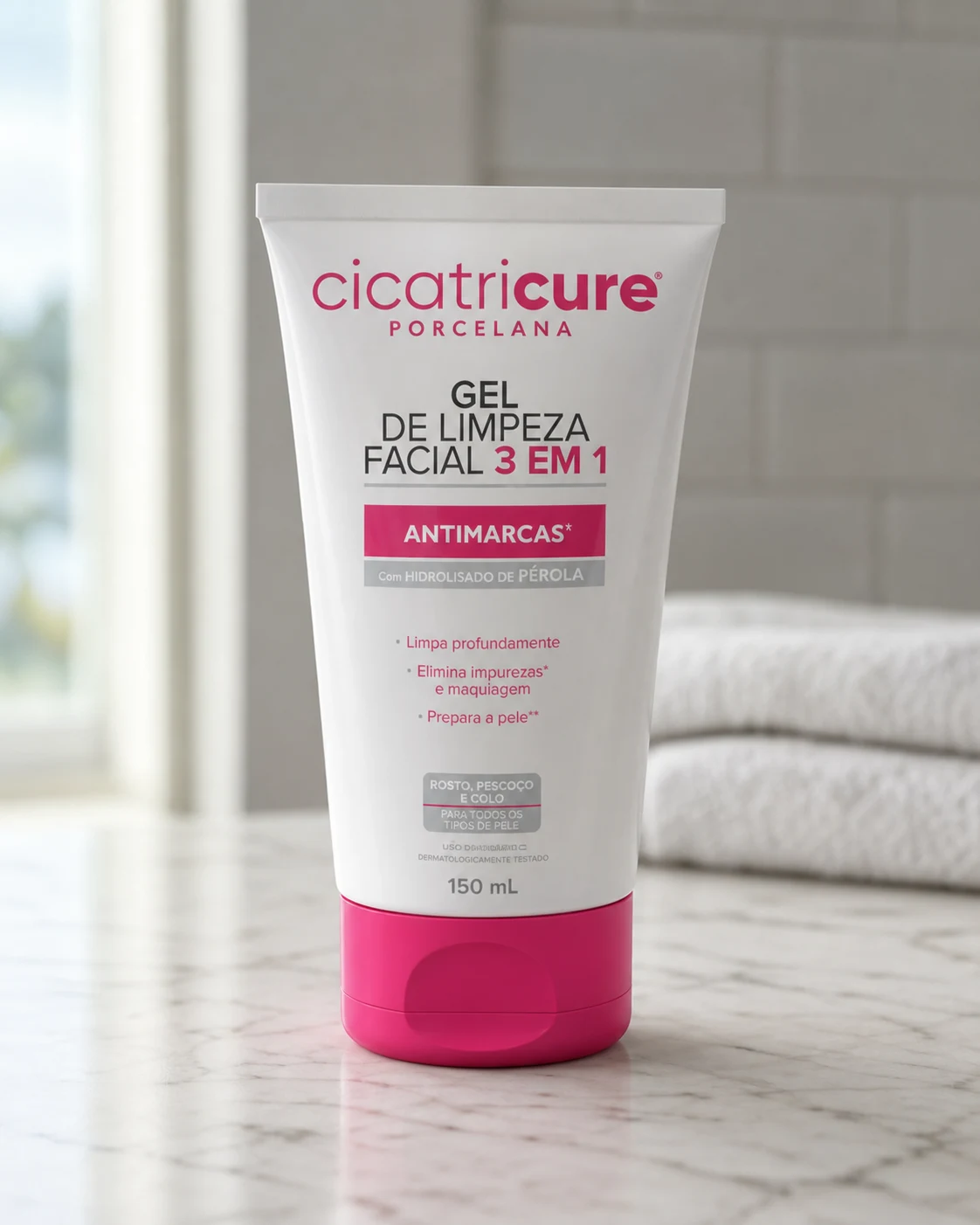 Cicatricure Cicatricure Porcelana Limpeza Facial 3 em 1 150ml