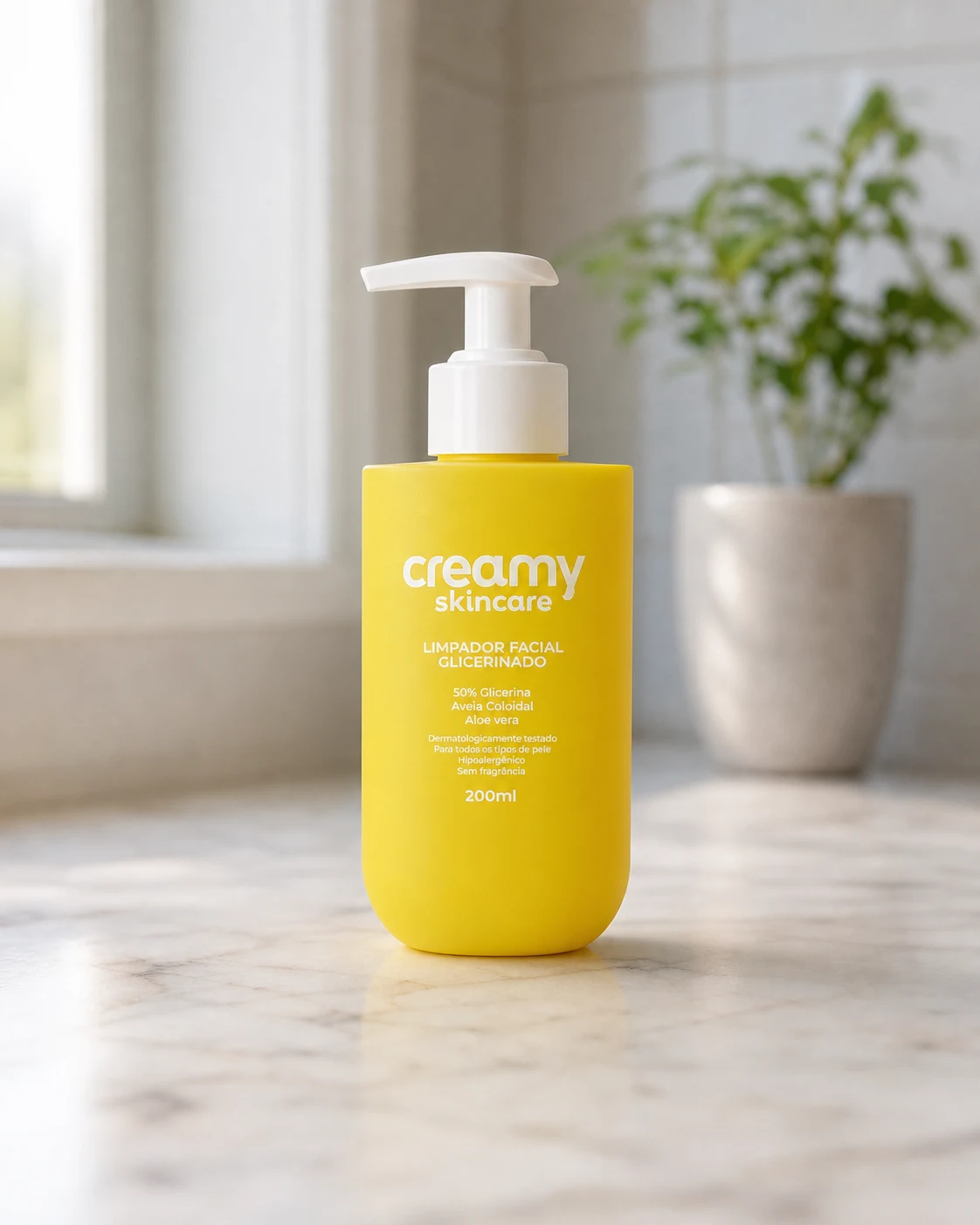 Creamy Limpador Facial Glicerinado 200ml