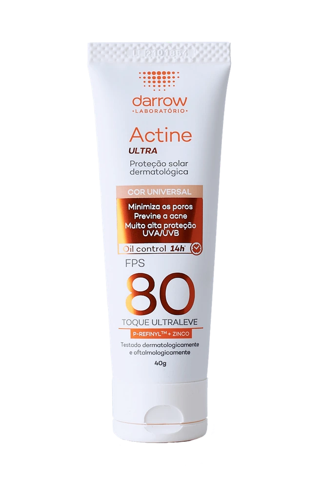 Darrow Actine Ultra Protetor Solar FPS 80 Com Cor 40g