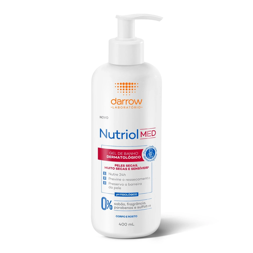 Darrow Nutriol Med Gel de Banho 400ml