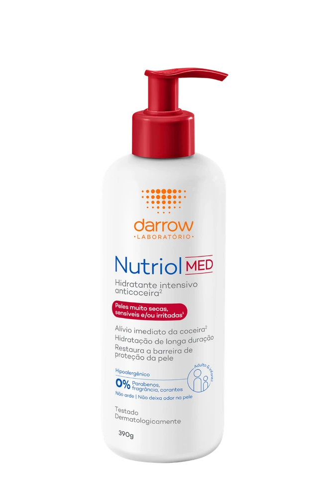 Darrow Nutriol Med Hidratante Intensivo Anticoceira 390g