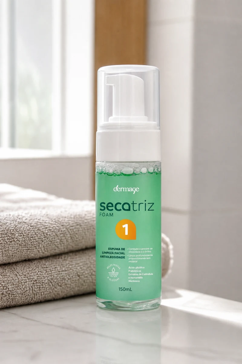 Dermage Dermage Secatriz Foam Espuma de Limpeza Facial Antioleosidade 150ml