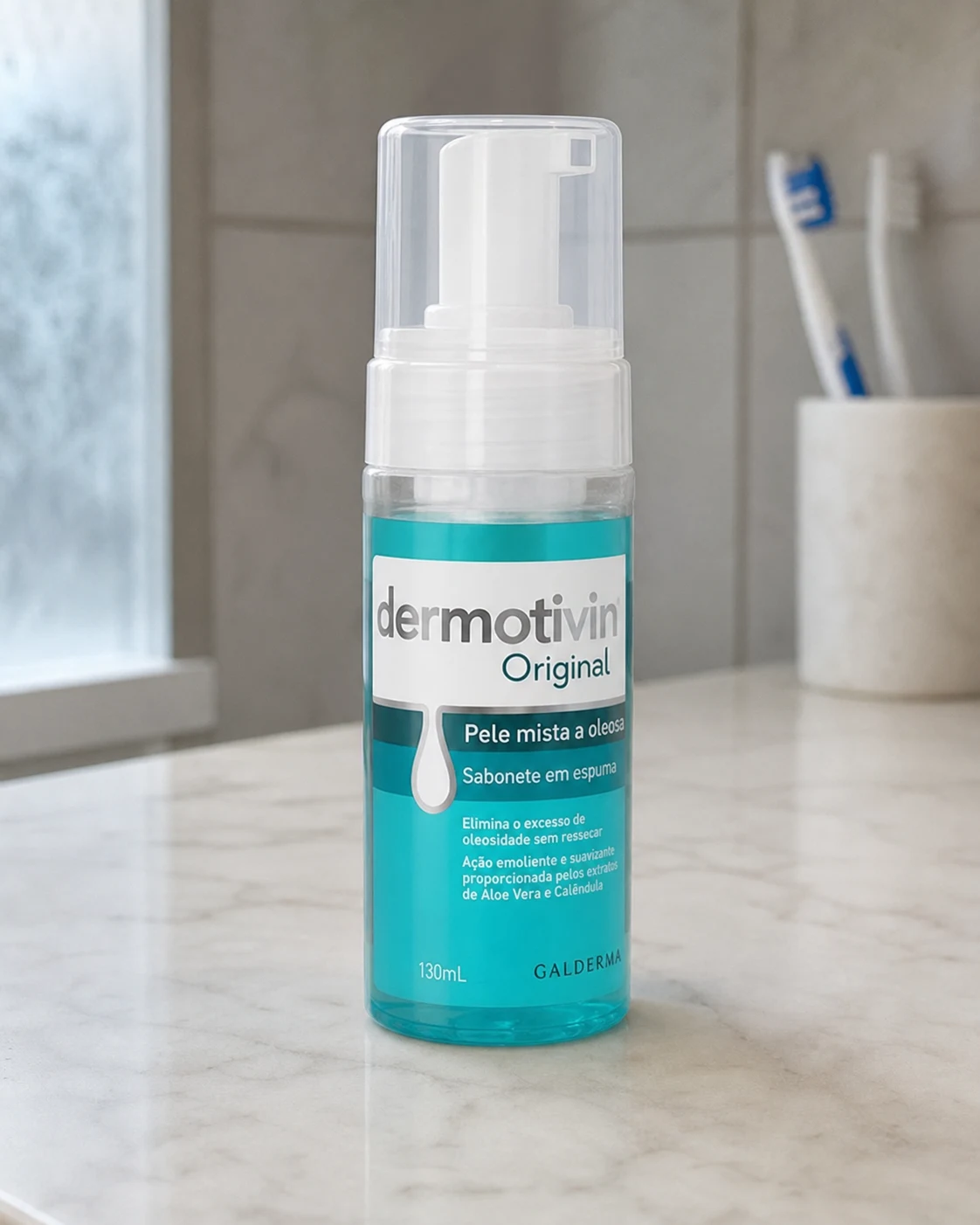 Dermotivin Original Foam Espuma de Limpeza Facial 130ml