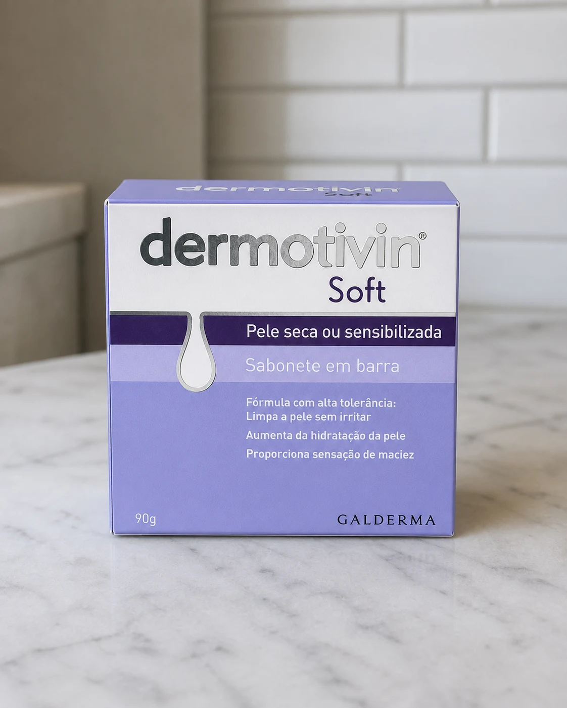 Dermotivin Soft Sabonete em Barra 90g