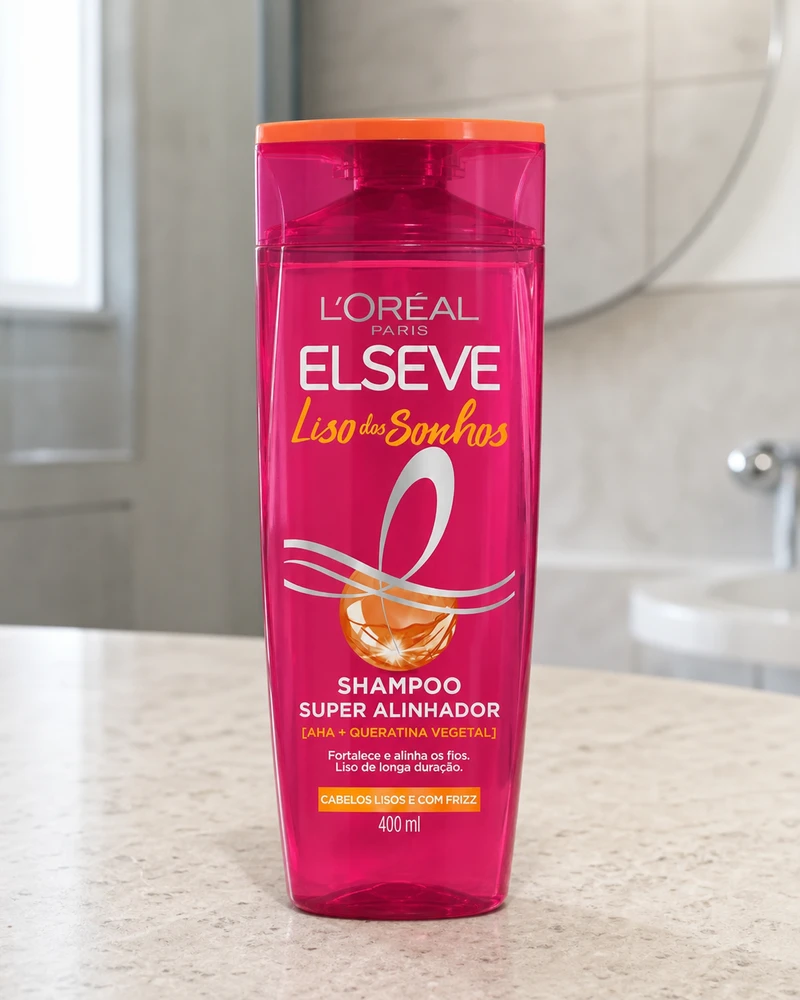 Shampoo Elseve Liso dos Sonhos Super Alinhador 400 ml
