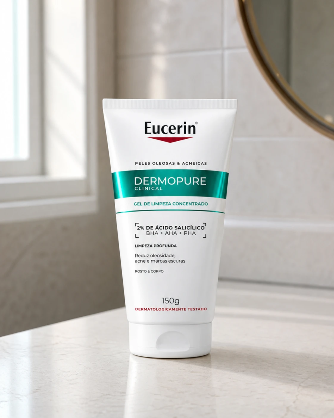 Eucerin DermoPure Oil Control Gel de Limpeza Concentrado 150g