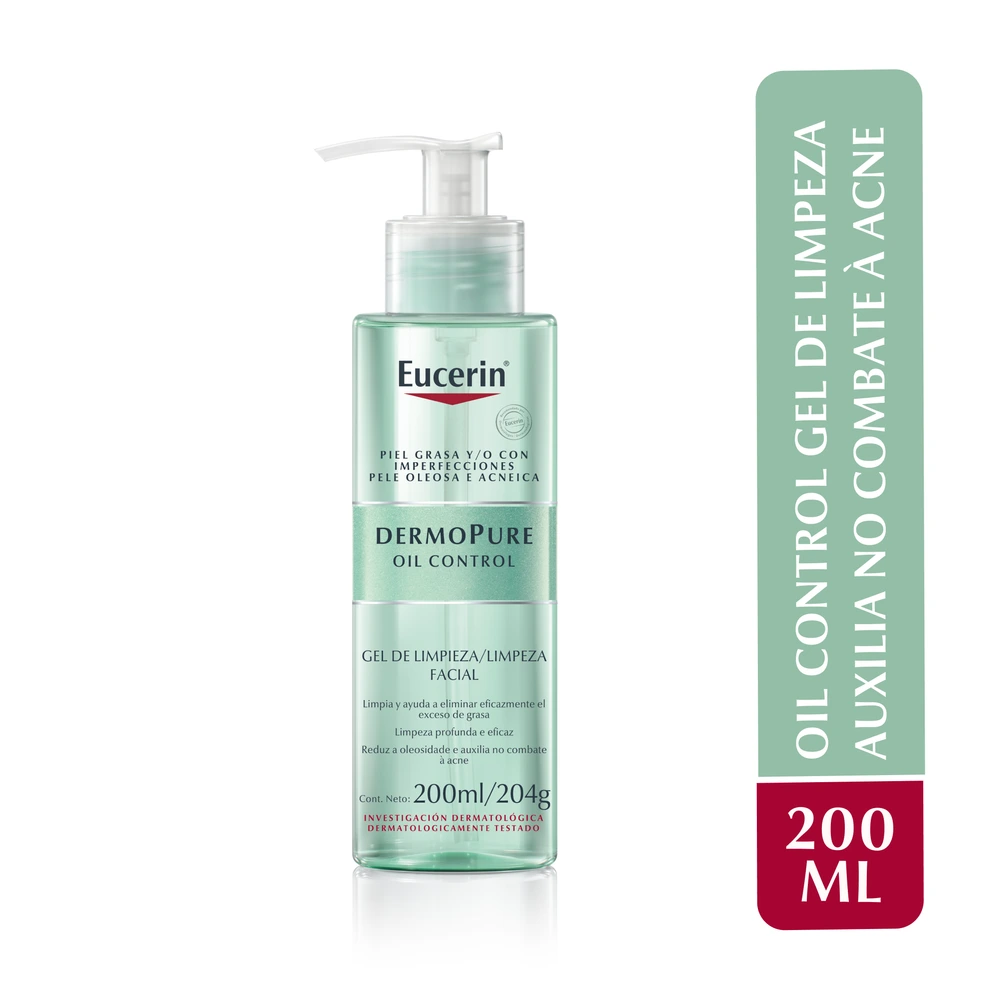 Eucerin Gel de Limpeza Facial DermoPure Gentil 200ml