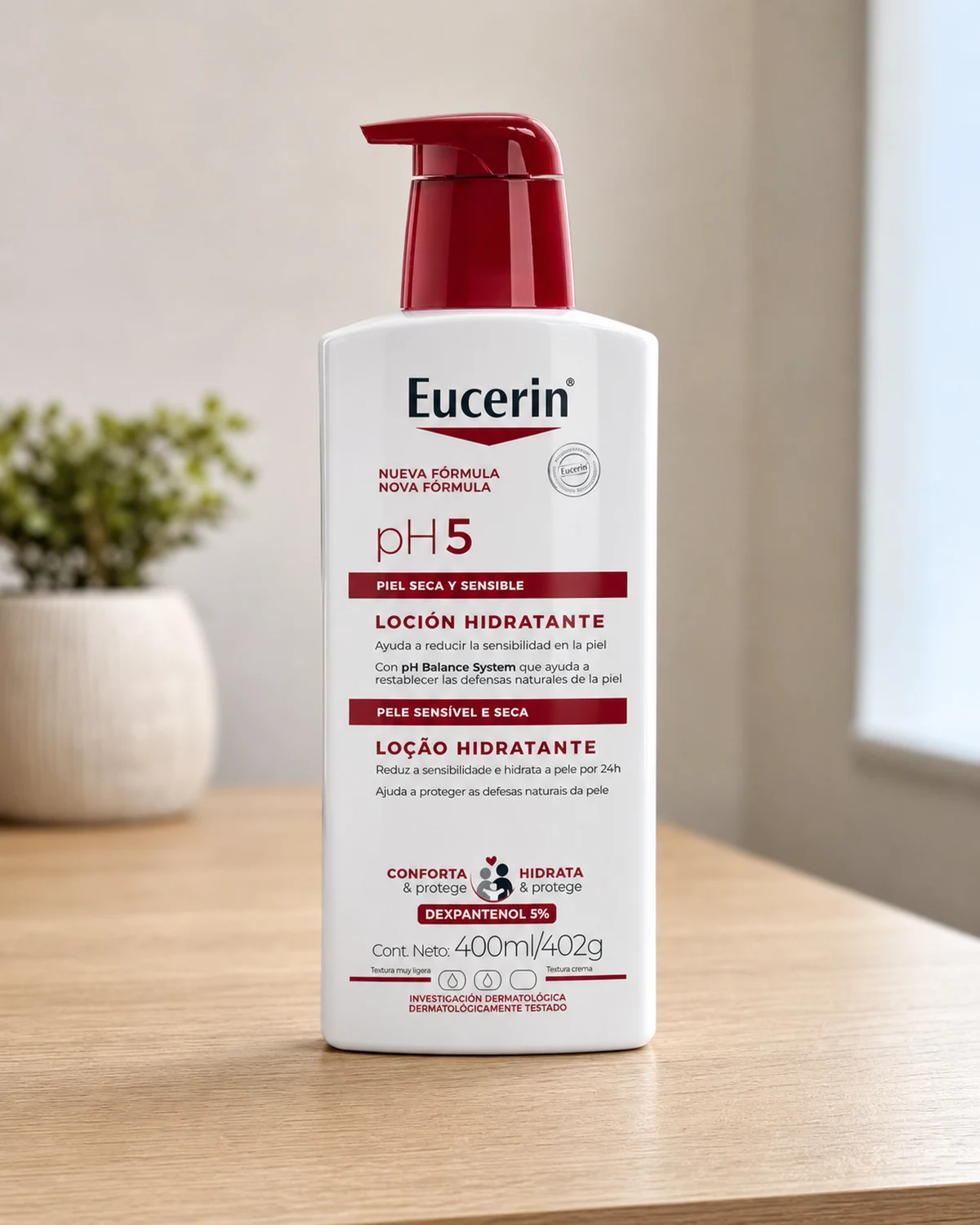 Eucerin Eucerin pH5 Loção Hidratante Corporal, 400ml