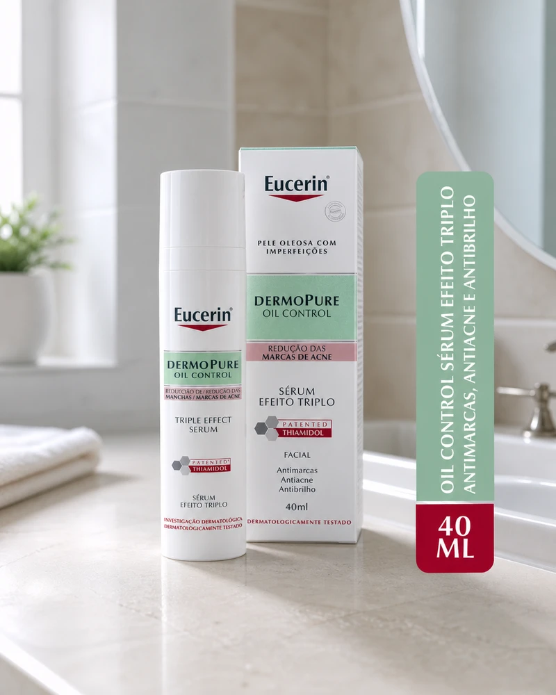 Eucerin Sérum Efeito Triplo DermoPure Oil Control 40ml