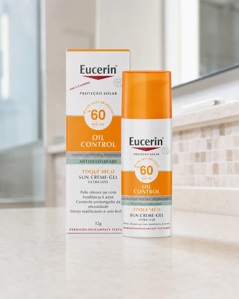 Eucerin Sun Oil Control Toque Seco FPS 60 52g