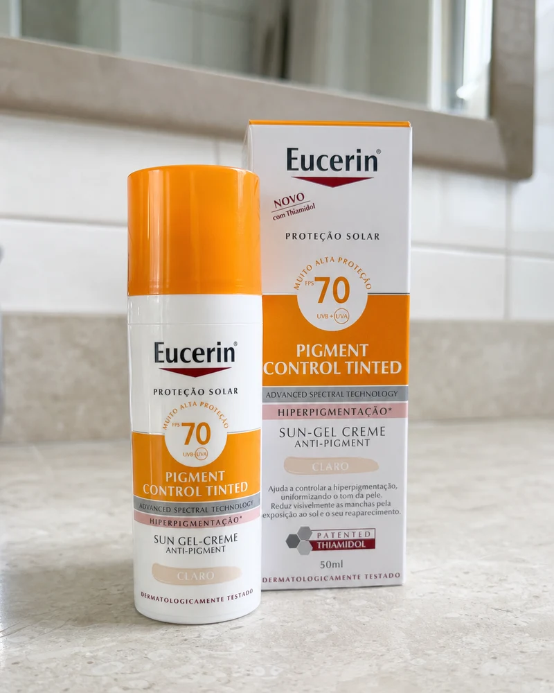 Eucerin Sun Pigment Control Tinted Cor Clara FPS 70 50ml