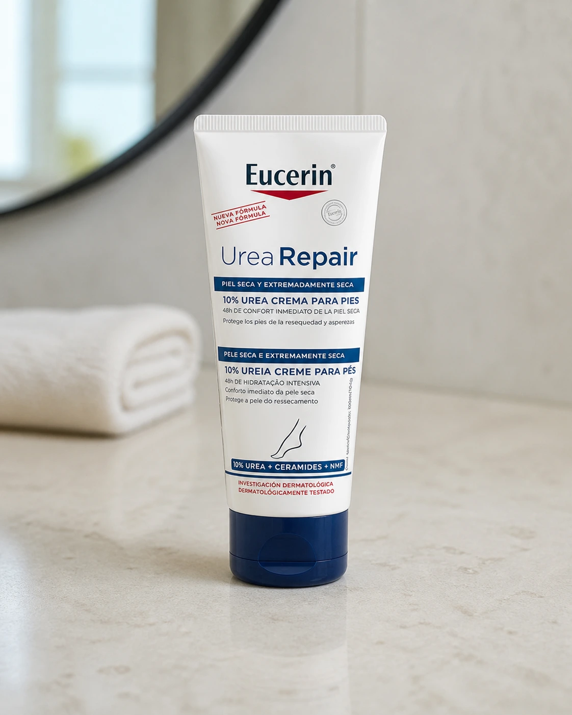 Eucerin UreaRepair creme para pés 100 ml