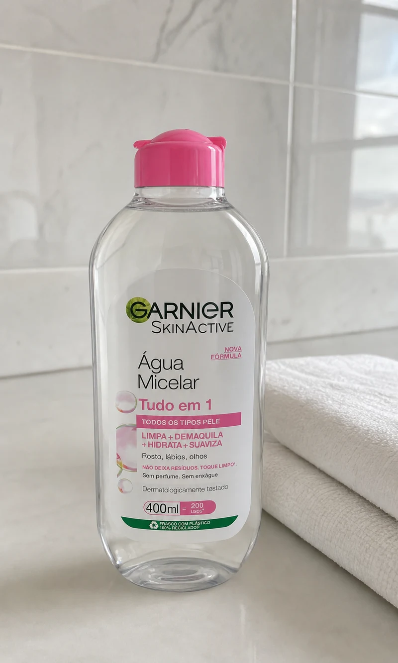 Água Micelar Tudo em 1 400ml
