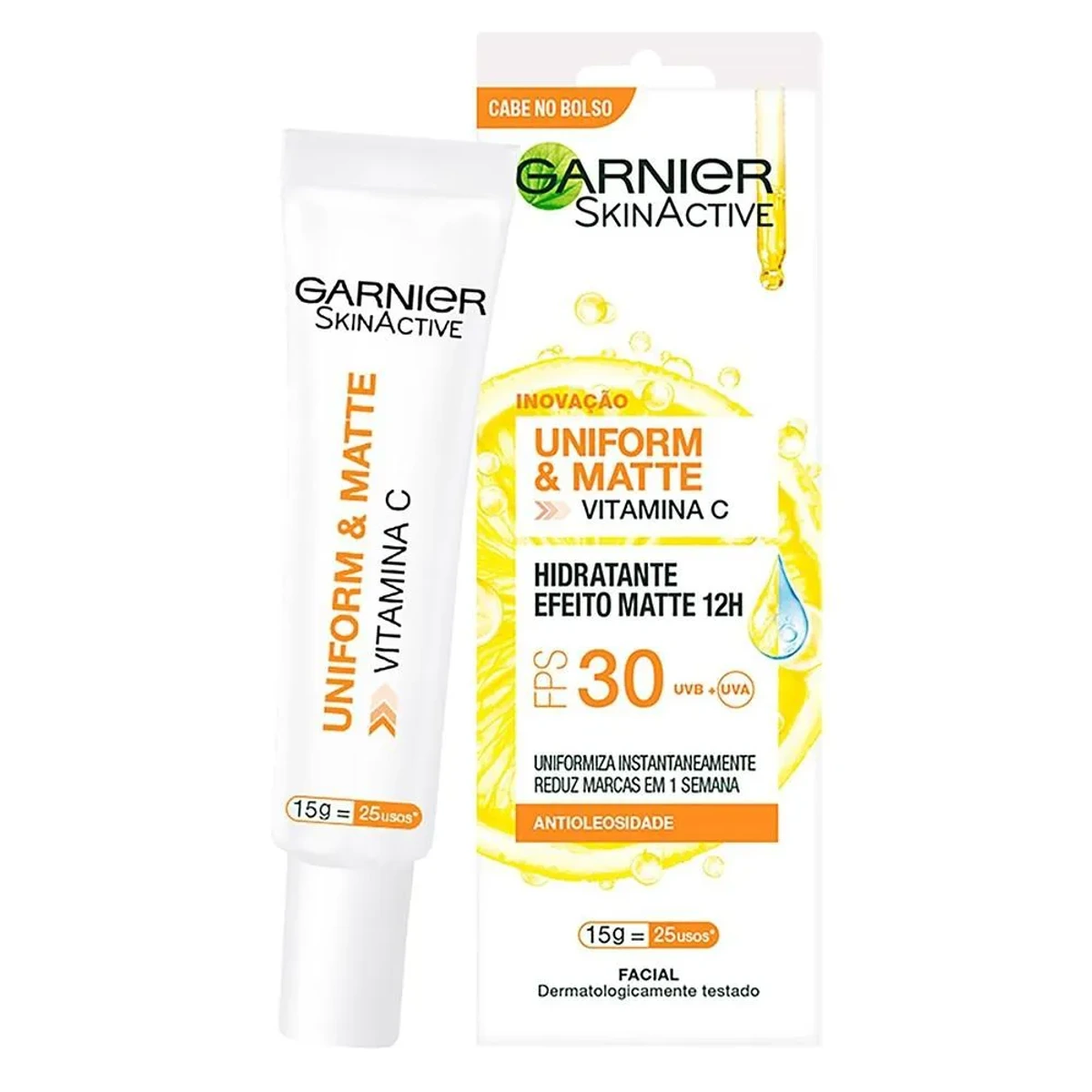 Garnier Protetor Hidratante Facial Vitamina C FPS 30 15g