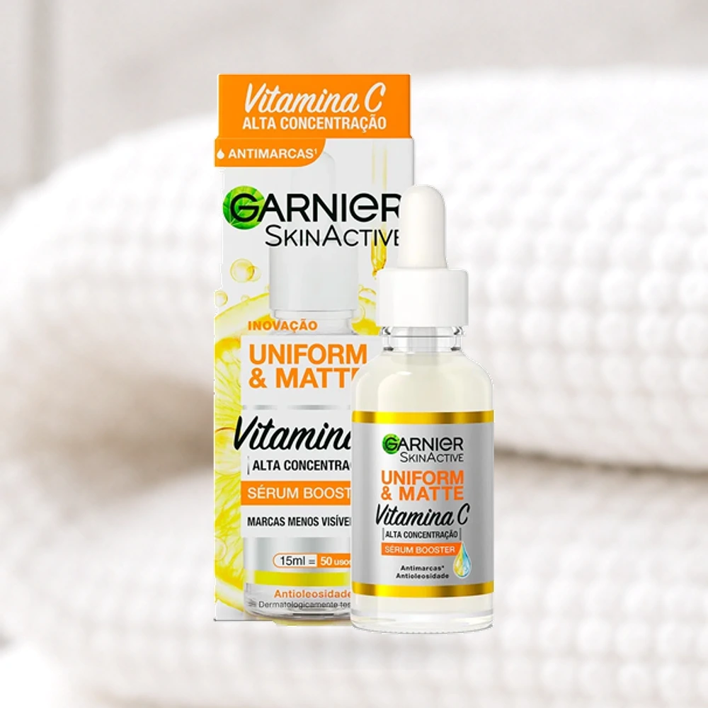 Garnier Serum Facial Antimarcas Antioleosidade Vitamina C 15ml