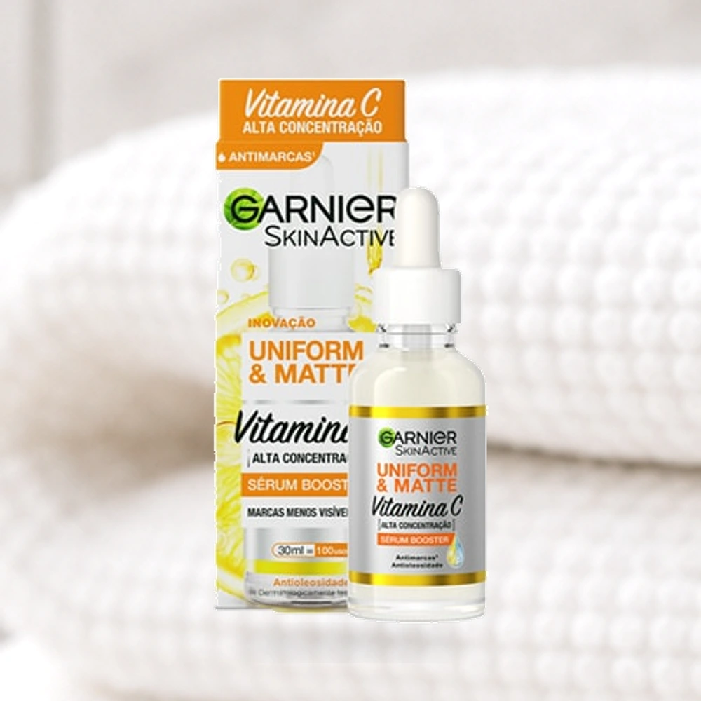 Garnier Serum Facial Antimarcas Vitamina C Niacinamida e Acido Salicilico 30ml