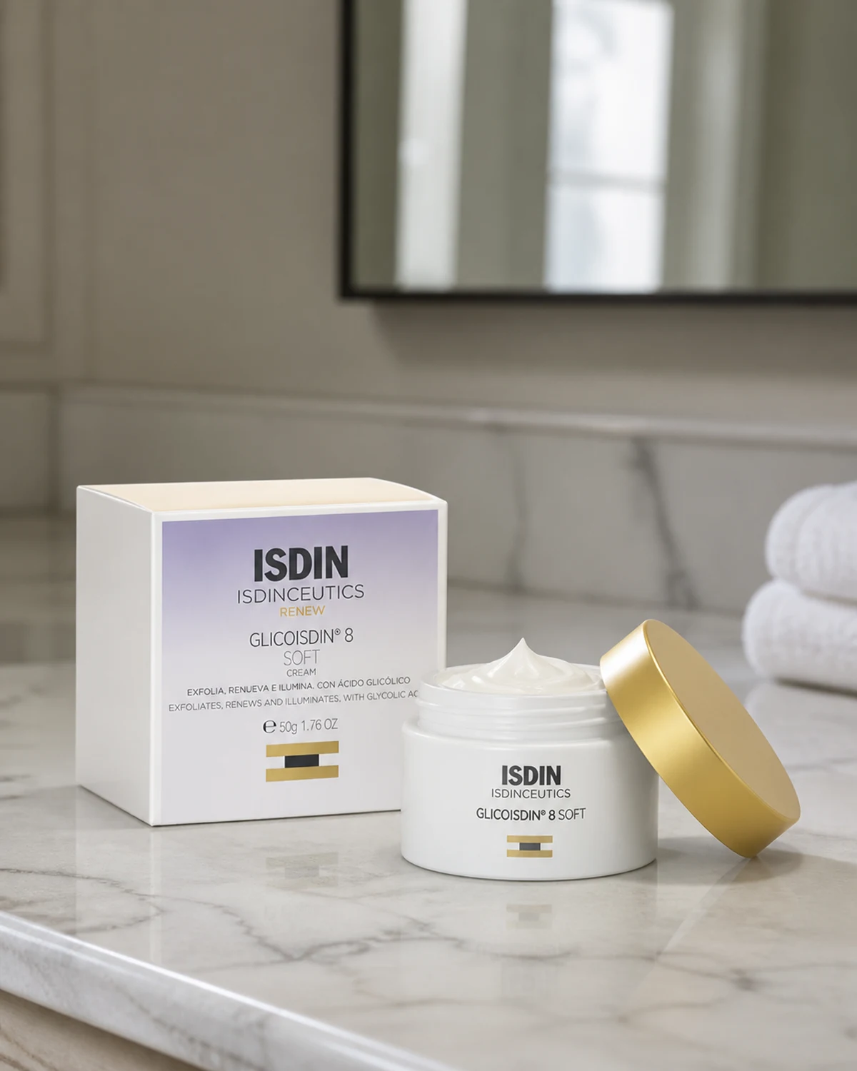 ISDIN Isdinceutics Glicoisdin 8 Soft Creme Facial 50g