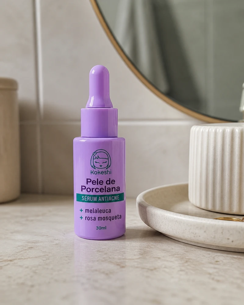 Kokeshi Sérum Facial Antiacne Pele de Porcelana 30ml