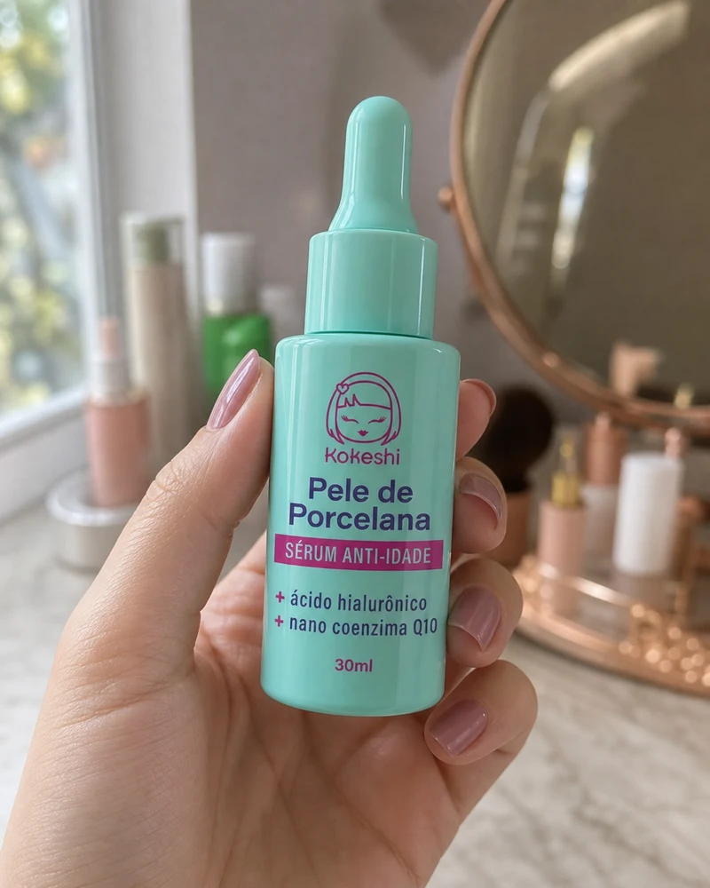 Kokeshi Sérum Facial Anti-Idade Pele de Porcelana 30ml