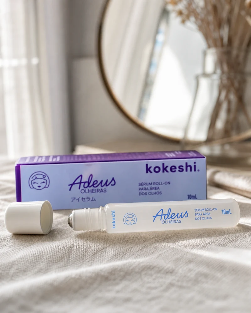 Kokeshi Sérum Roll-On Adeus Olheiras Área dos Olhos 10ml