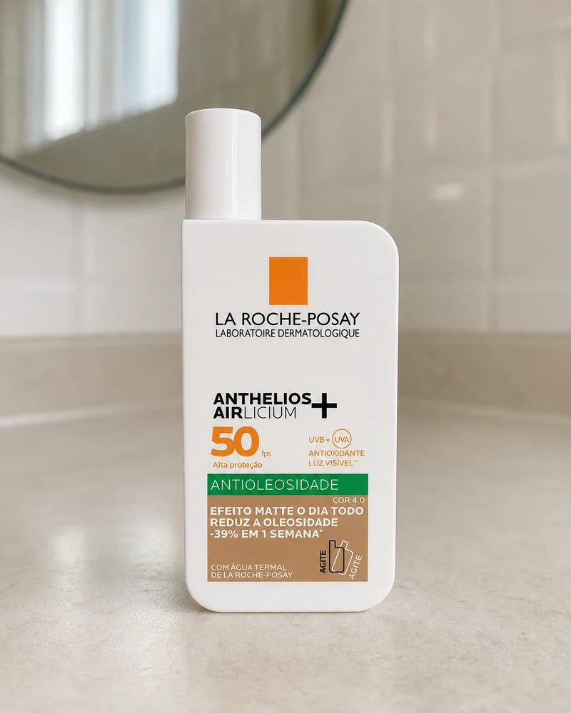 Protetor solar La Roche-Posay Anthelios Airlicium FPS 50 Cor 4.0 40 ml