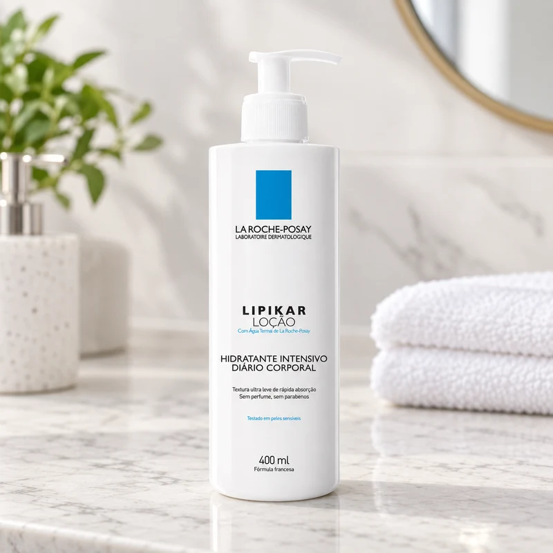 La Roche-Posay Lipikar Loção Hidratante Corporal 400 ml com pump