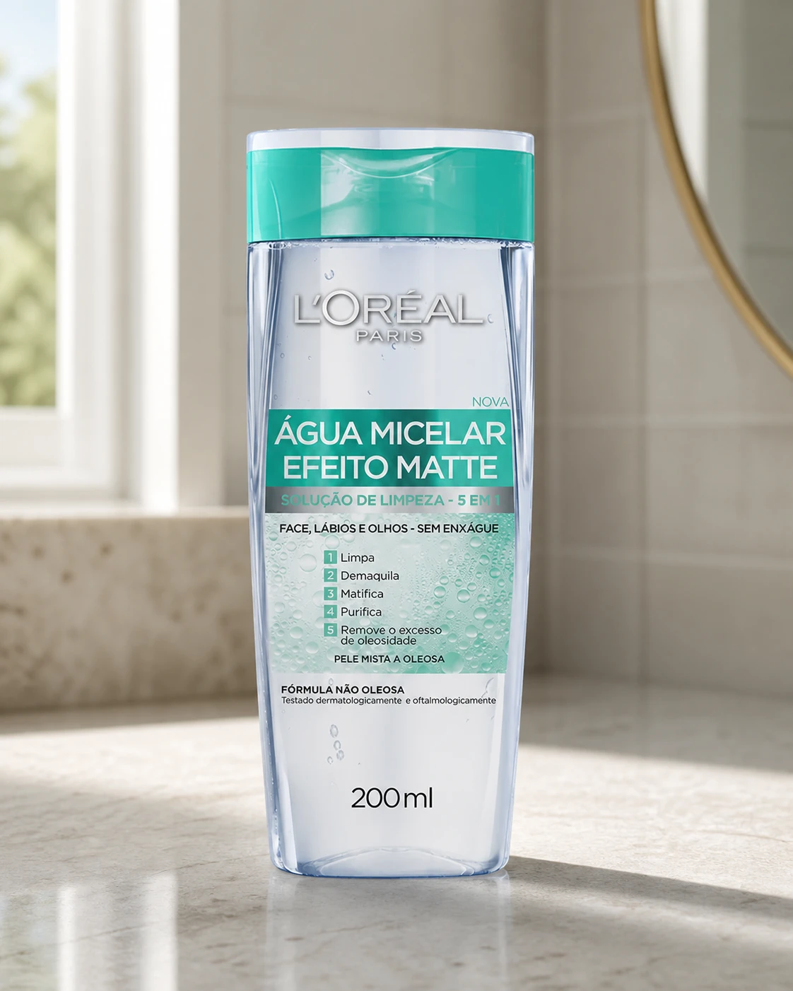 L'Oréal Paris Água Micelar Efeito Matte 200ml