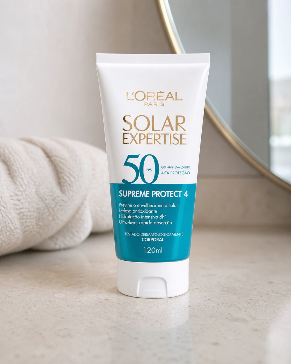 L'Oréal Paris Solar Expertise Supreme Protect 4 Protetor Solar Corporal FPS 50 120ml