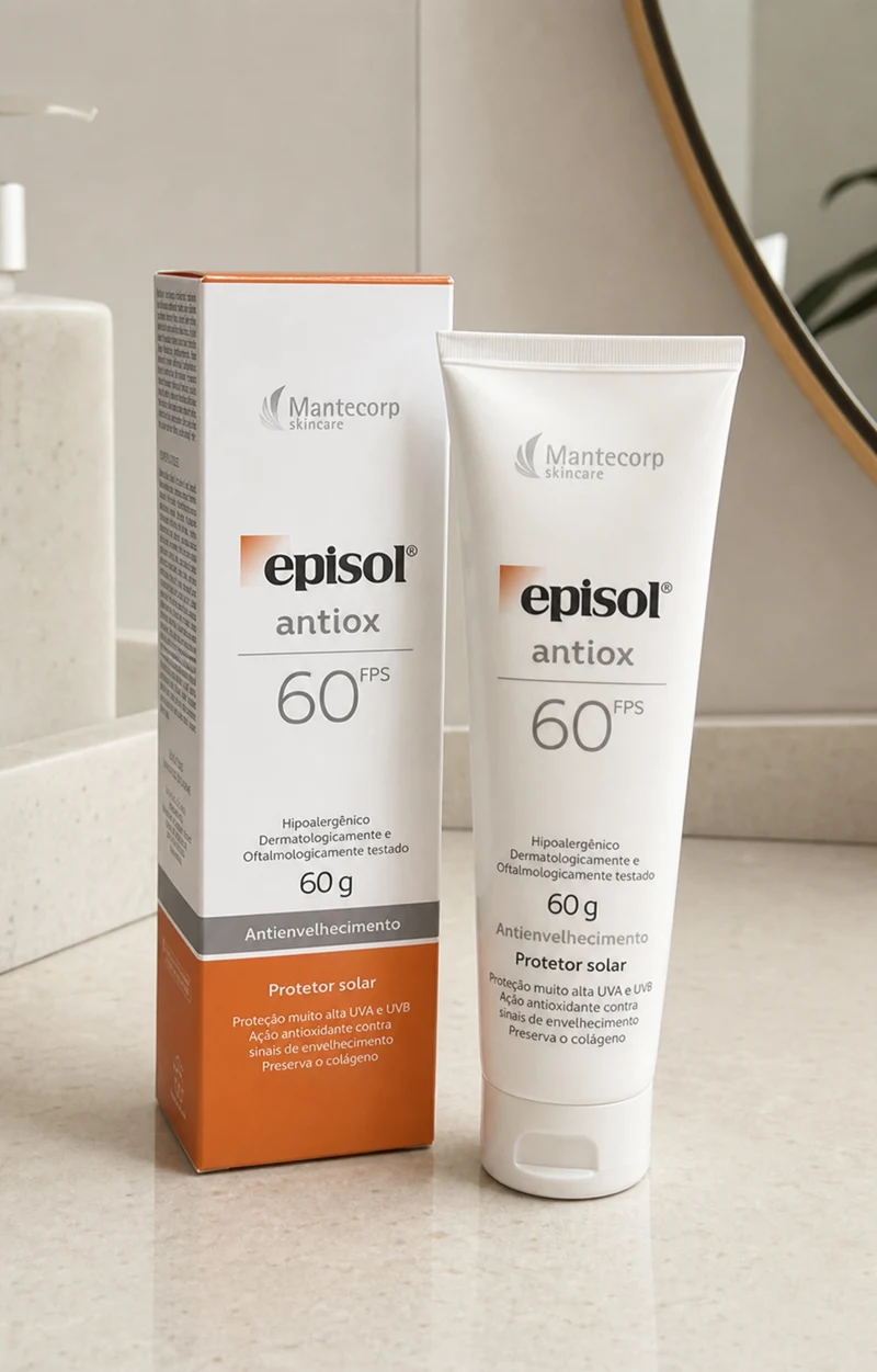 Mantecorp Skincare Episol Antiox Antienvelhecimento FPS 60