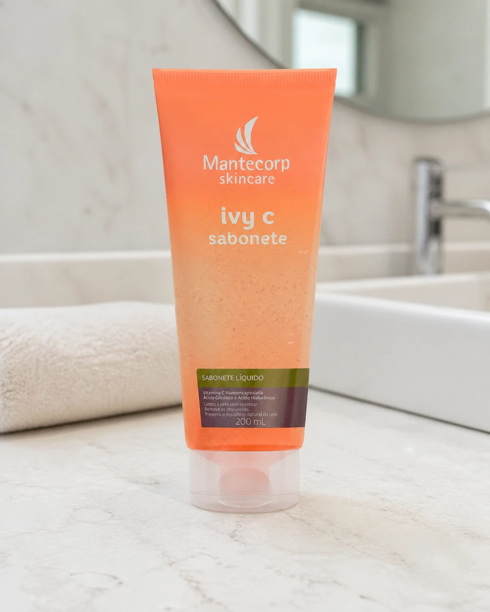 Mantecorp Skincare Ivy C Sabonete Líquido Facial 200ml