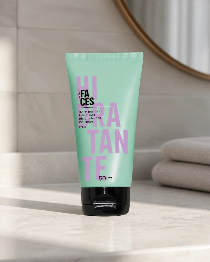 Natura Hidratante Facial Natura Faces 50ml
