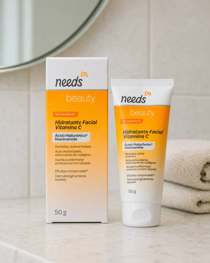 Needs Hidratante Facial Needs Vita C, 50g