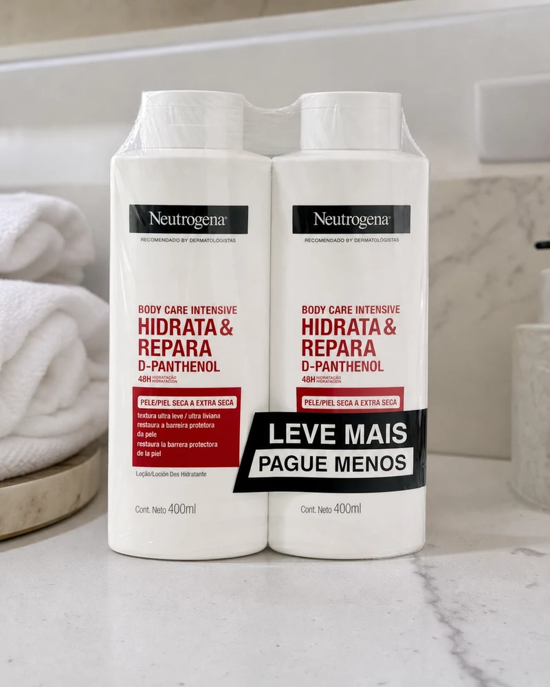 Neutrogena Neutrogena Body Care Intensive Hidrata & Repara Kit 2x400ml