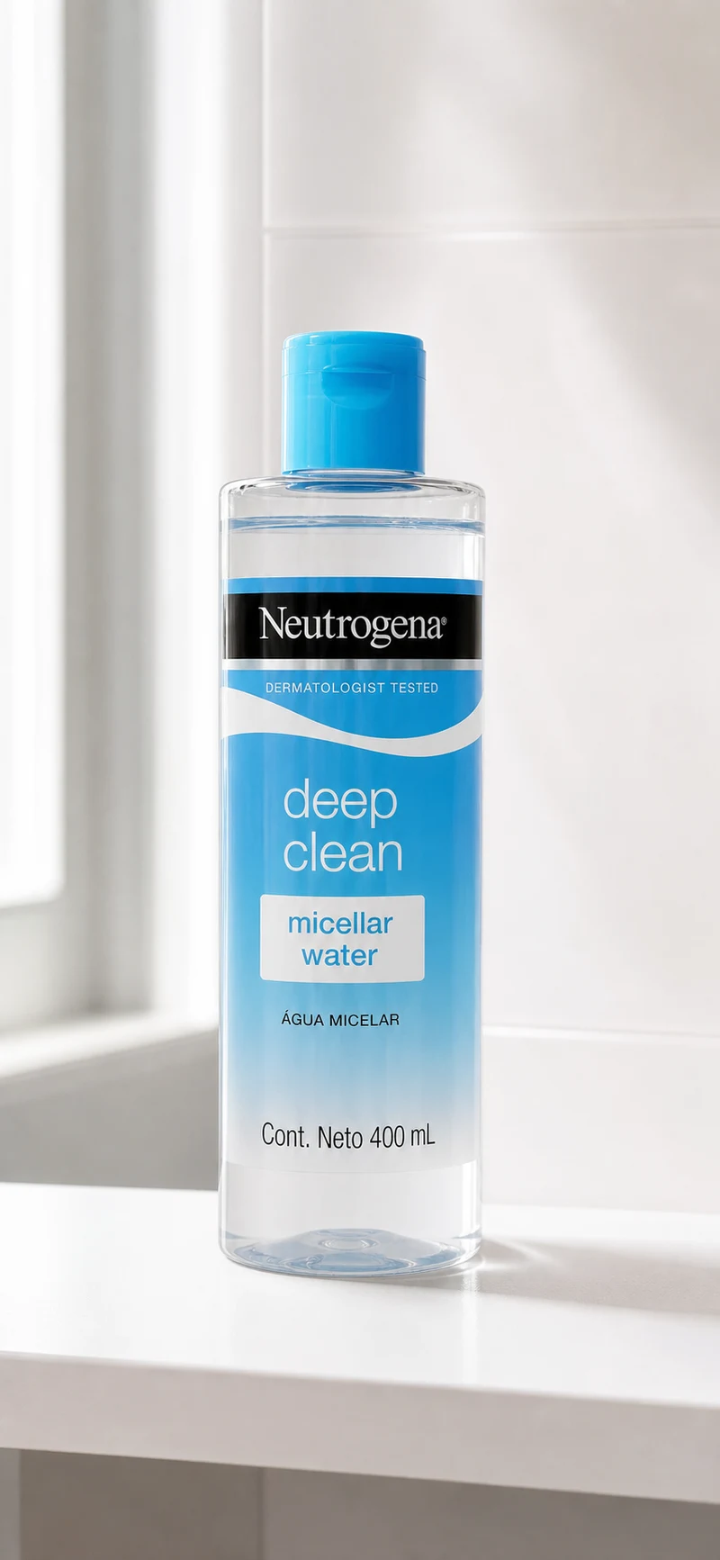 Neutrogena Água Micelar Neutrogena Deep Clean 400 ml (frasco grande)