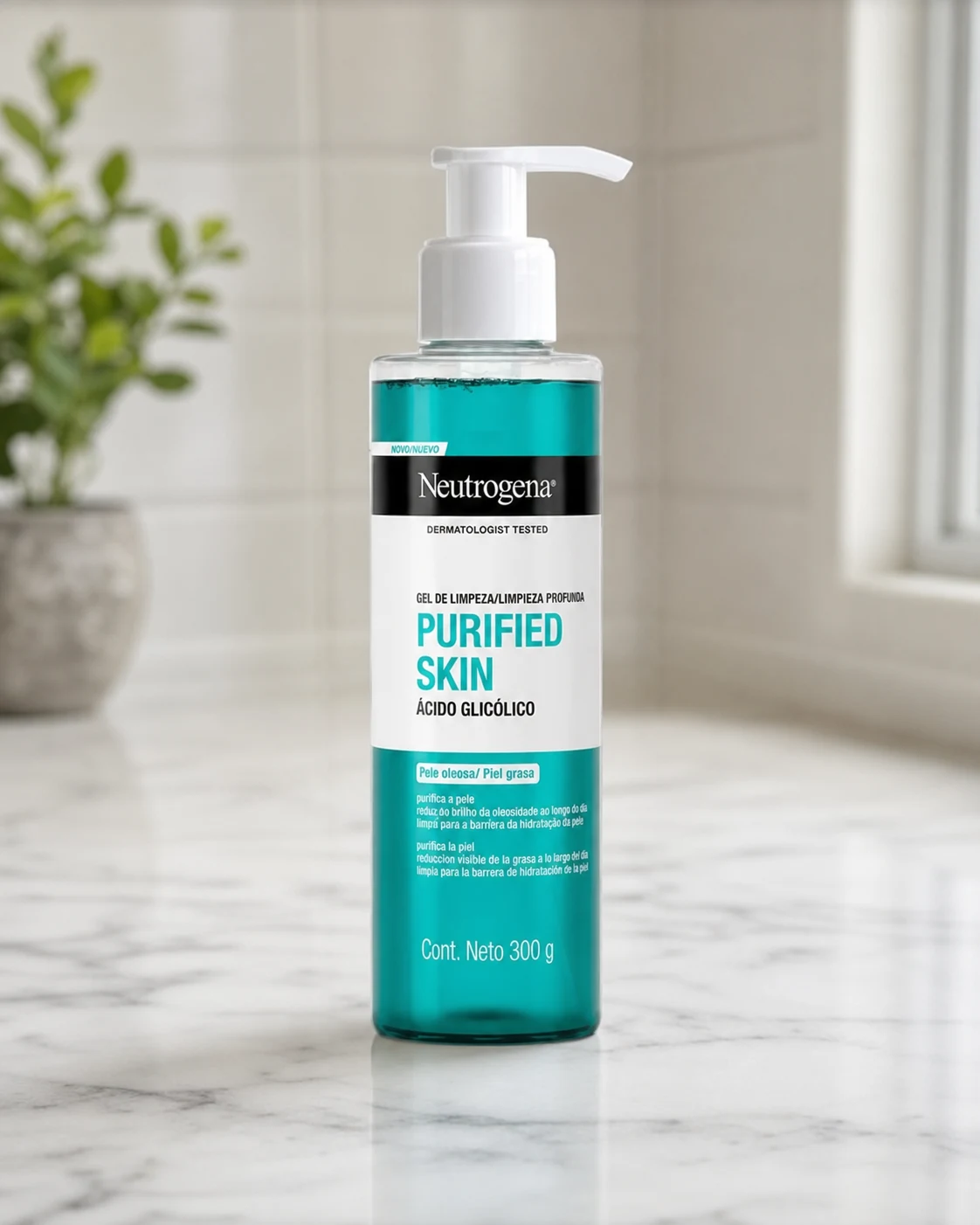 Neutrogena Gel de Limpeza Facial — Purified Skin — 300 g