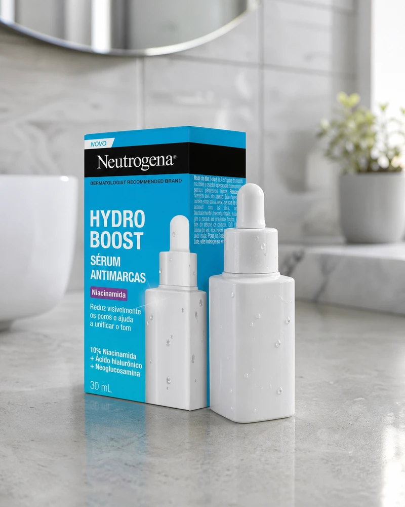 Neutrogena Sérum Facial com Niacinamida — Hydro Boost — 30 ml