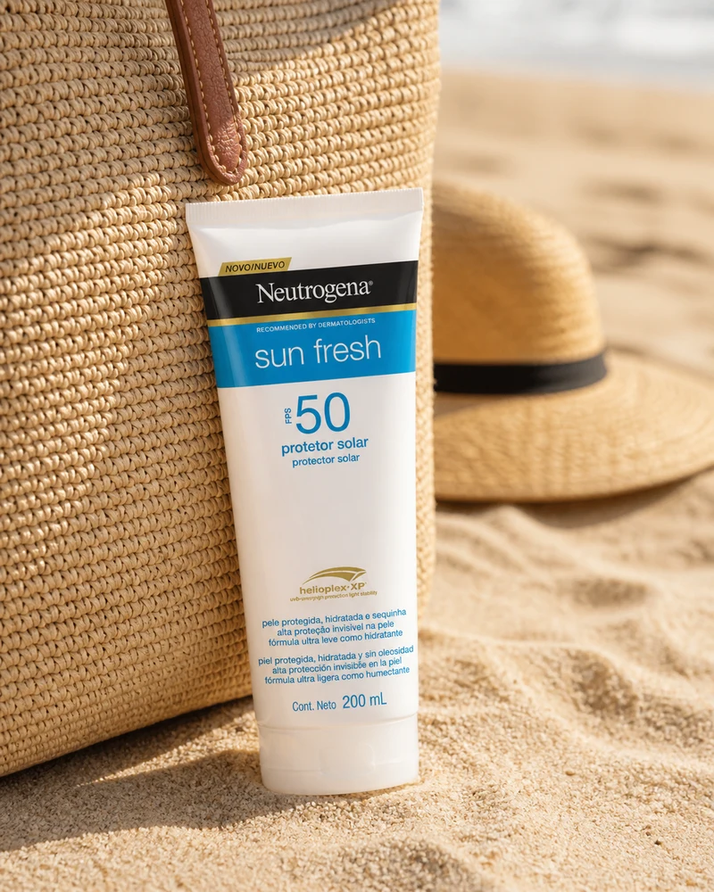 Neutrogena Neutrogena Sun Fresh Protetor Solar Corporal FPS 50, 200ml
