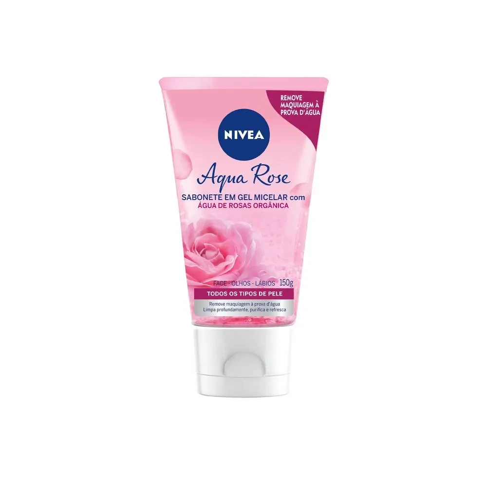 Nivea Creme Hidratante em Gel Aqua Rose 50ml