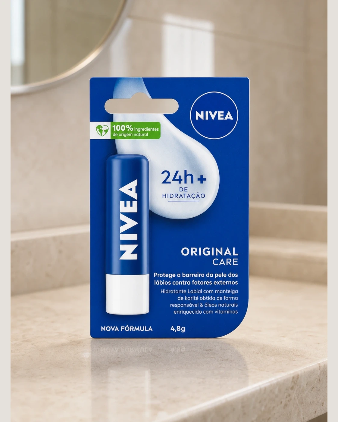 Nivea Original Care hidratante labial 4,8 g