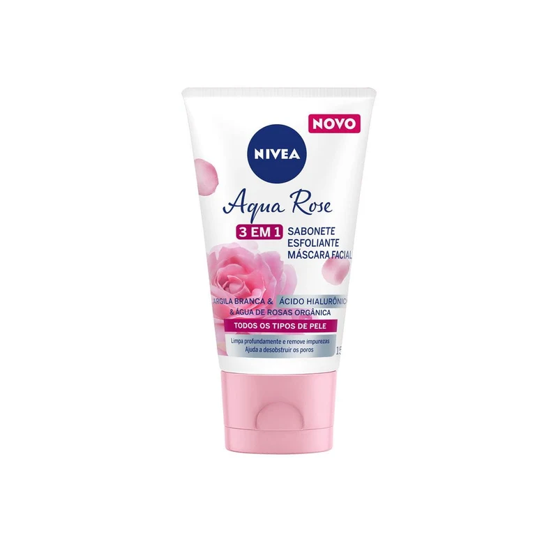 Nivea Sabonete 3 em 1 Aqua Rose 150ml