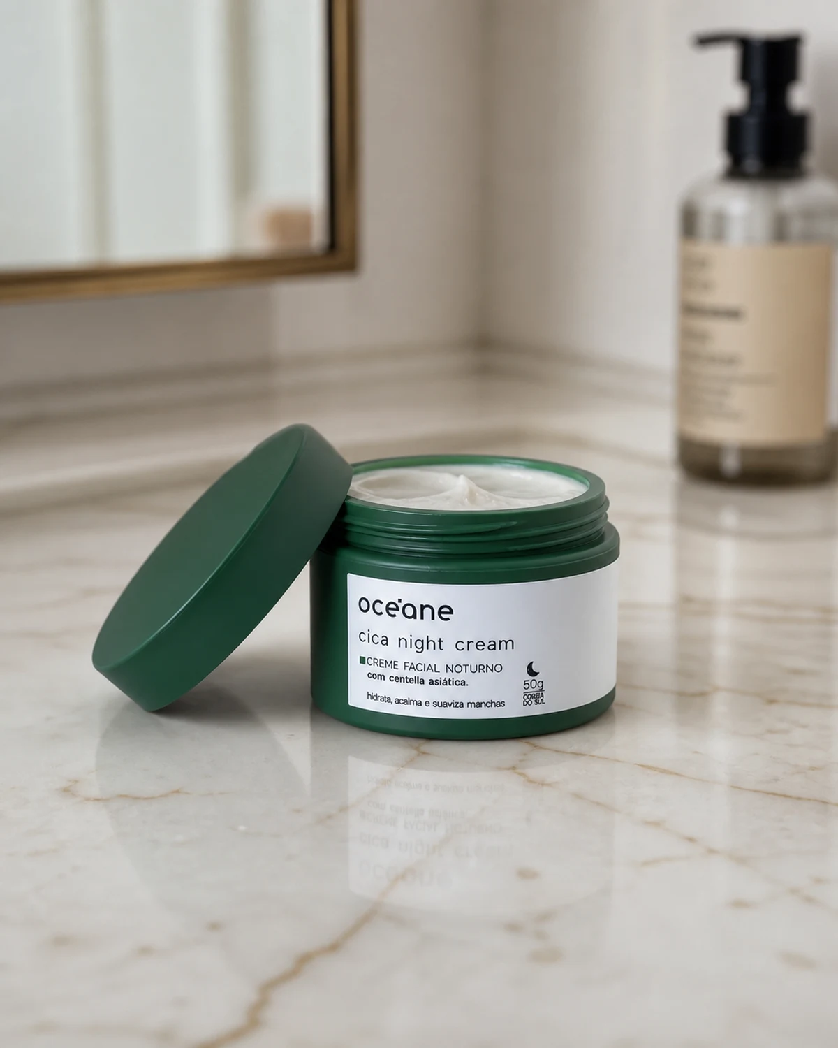 Océane Creme Facial Noturno Cica Night Cream 50g