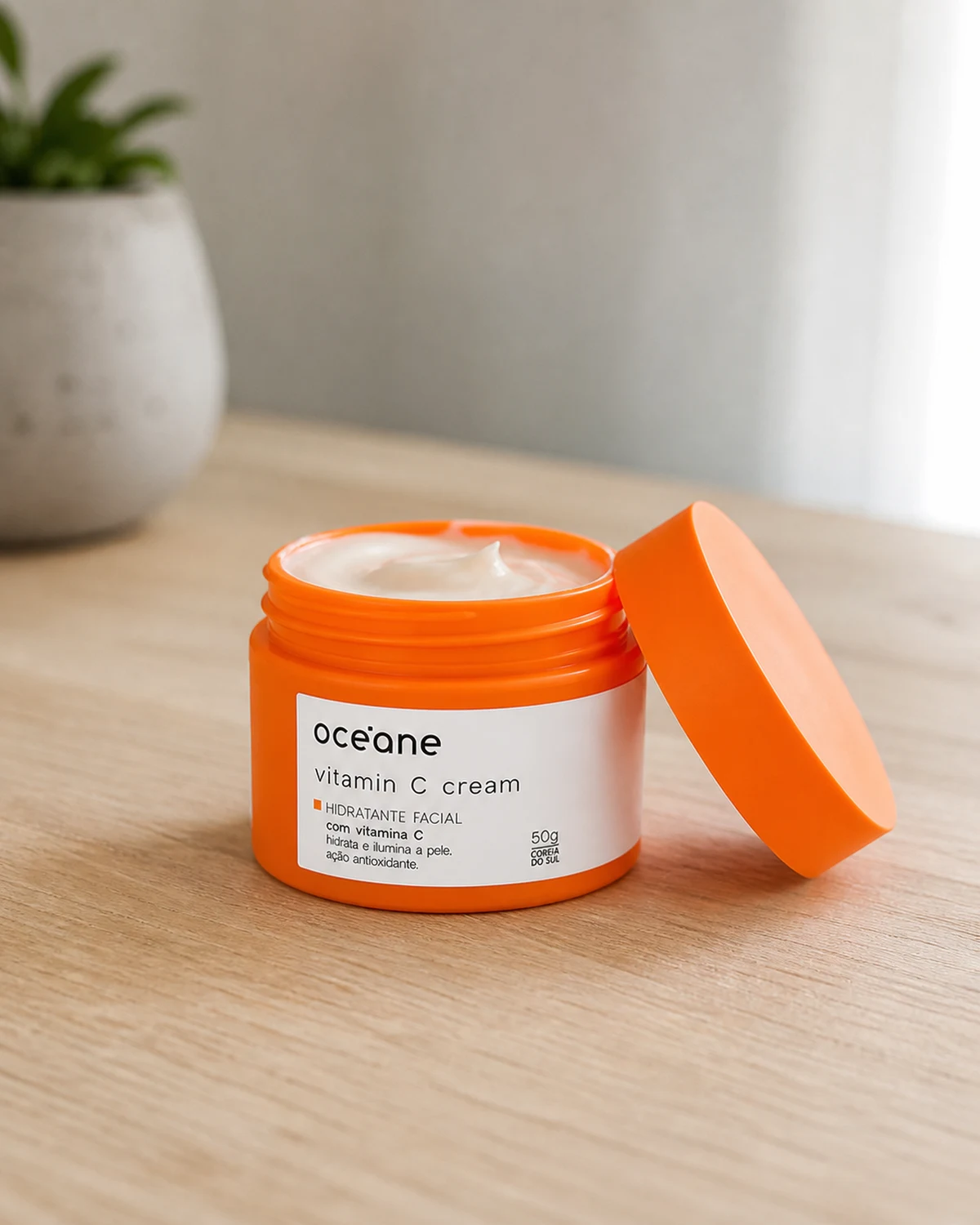 Océane Creme Hidratante Facial com Vitamina C Vitamin C Cream 50g