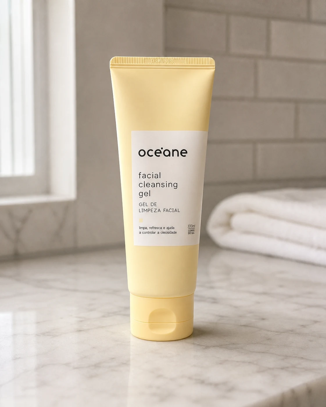 Océane Gel de Limpeza Facial com Extrato de Ginseng Facial Cleansing Gel 100ml