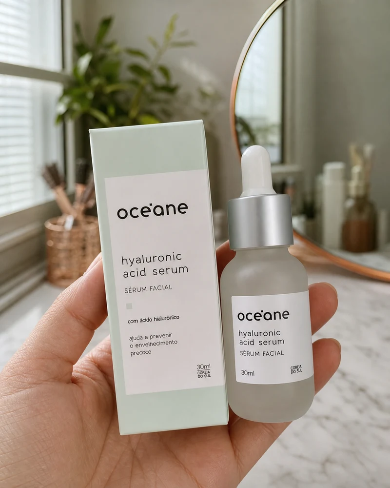 Océane Sérum Facial com Ácido Hialurônico Hyaluronic Acid Serum 30ml