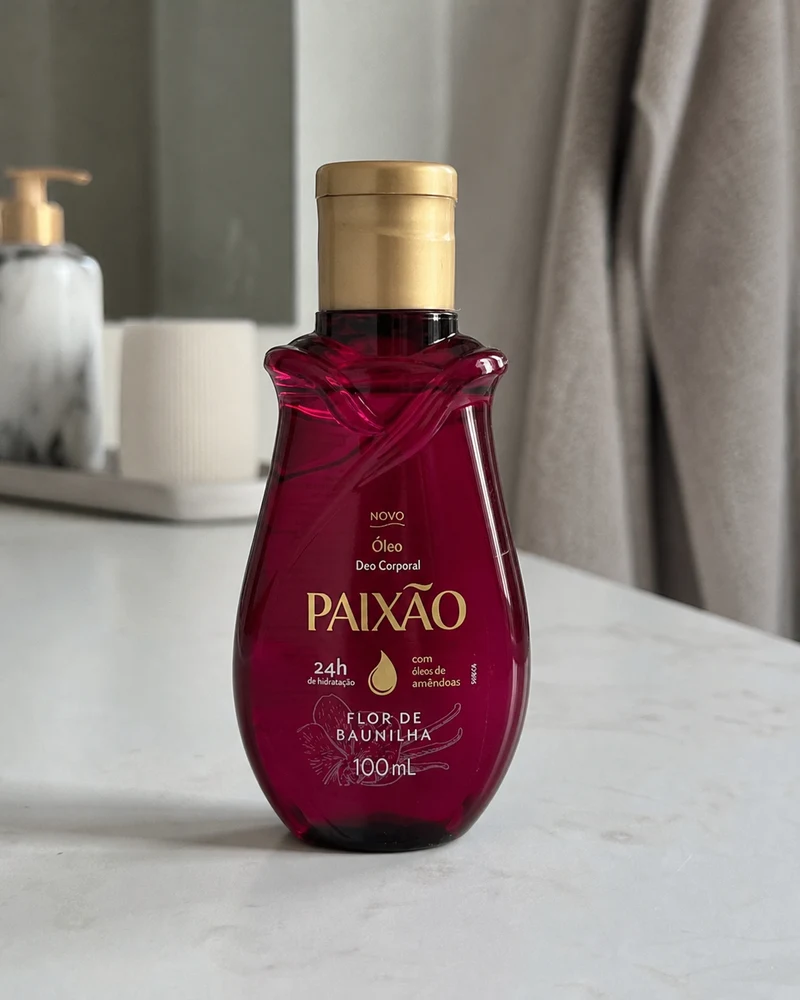 Paixão Paixão Óleo Corporal Flor de Baunilha 100ml