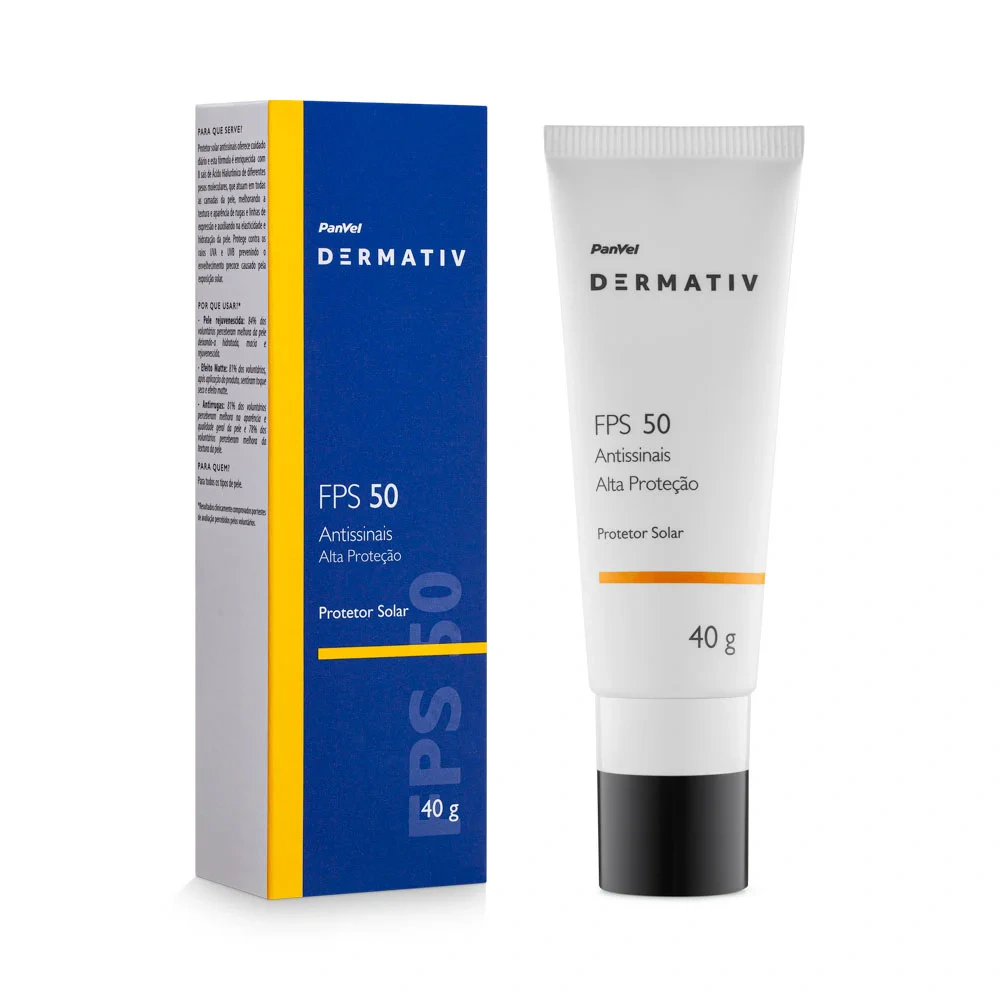 Panvel Dermativ Protetor Solar Facial Panvel Dermativ FPS 50, 40ml