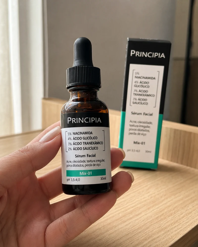 Principia Sérum Mix-01 Ácido Glicólico, Kójico e Salicílico