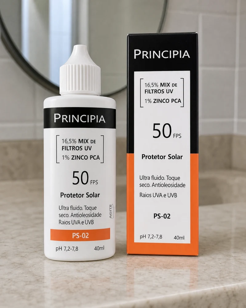 Principia Protetor Solar Fluido PS-02 FPS 50