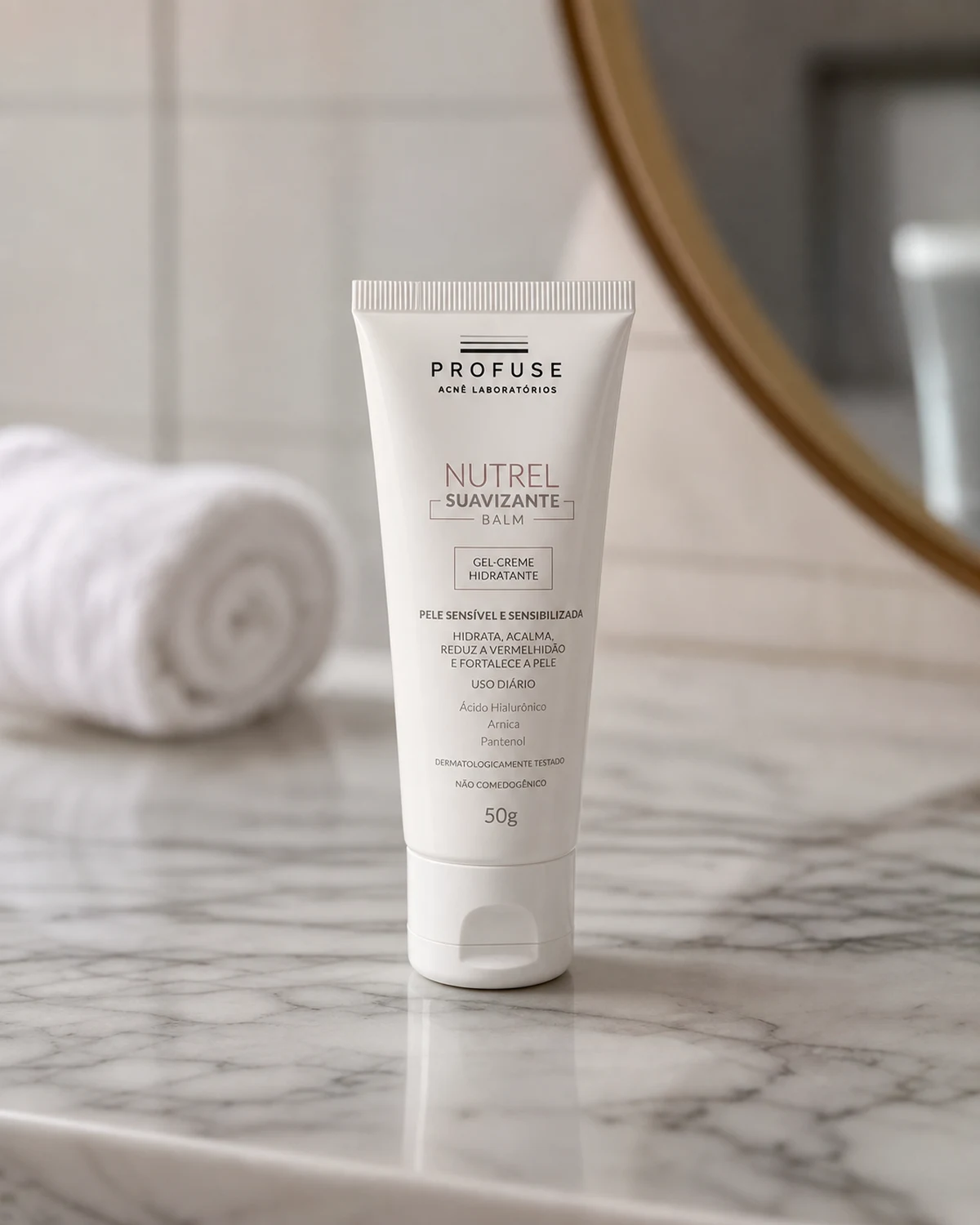 Profuse Profuse Nutrel Suavizante Balm Gel Creme Hidratante Peles Sensíveis, 50g